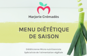 Menu Diététique de Saison Automne