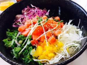 food, sashimi rice, salmon sashimi rice bowl-908745.jpg